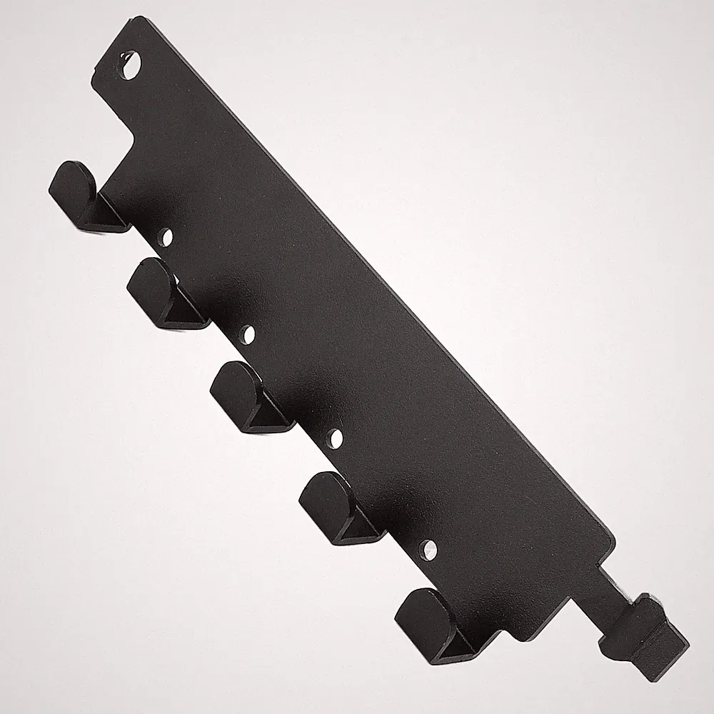 L Track Fitting Hook Wall Mount Black Space Saving L Track Tool Hanger For RV°