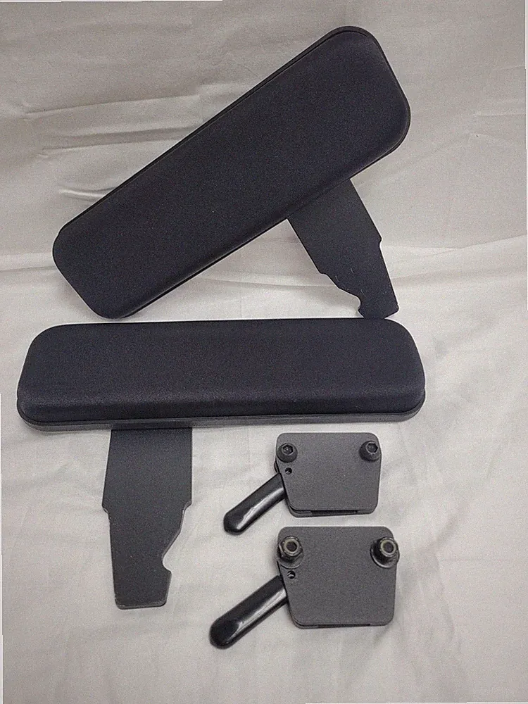 PDG Mobility Manual Tilt Wheelchair Leg Rest Pair And Brackets