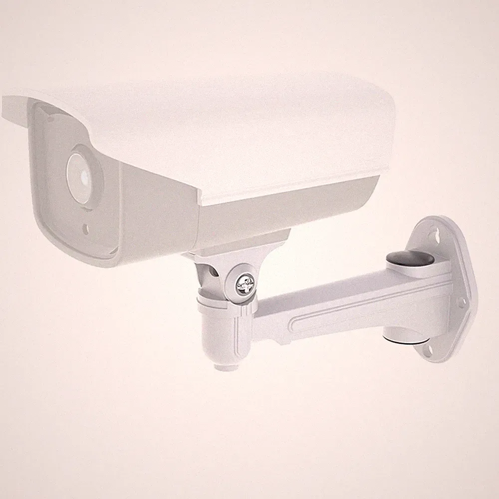 Space Saving Wall Mount Bracket for CCTV Cameras with Rotation Feature