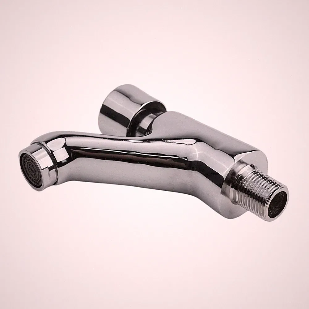 Space Saving Wall Mounted Faucet with Self Closing Function for Basins