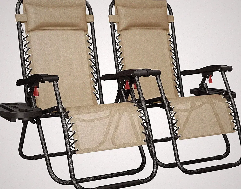 Zero Gravity Recliners Outdoor Adjustable Folding Reclining